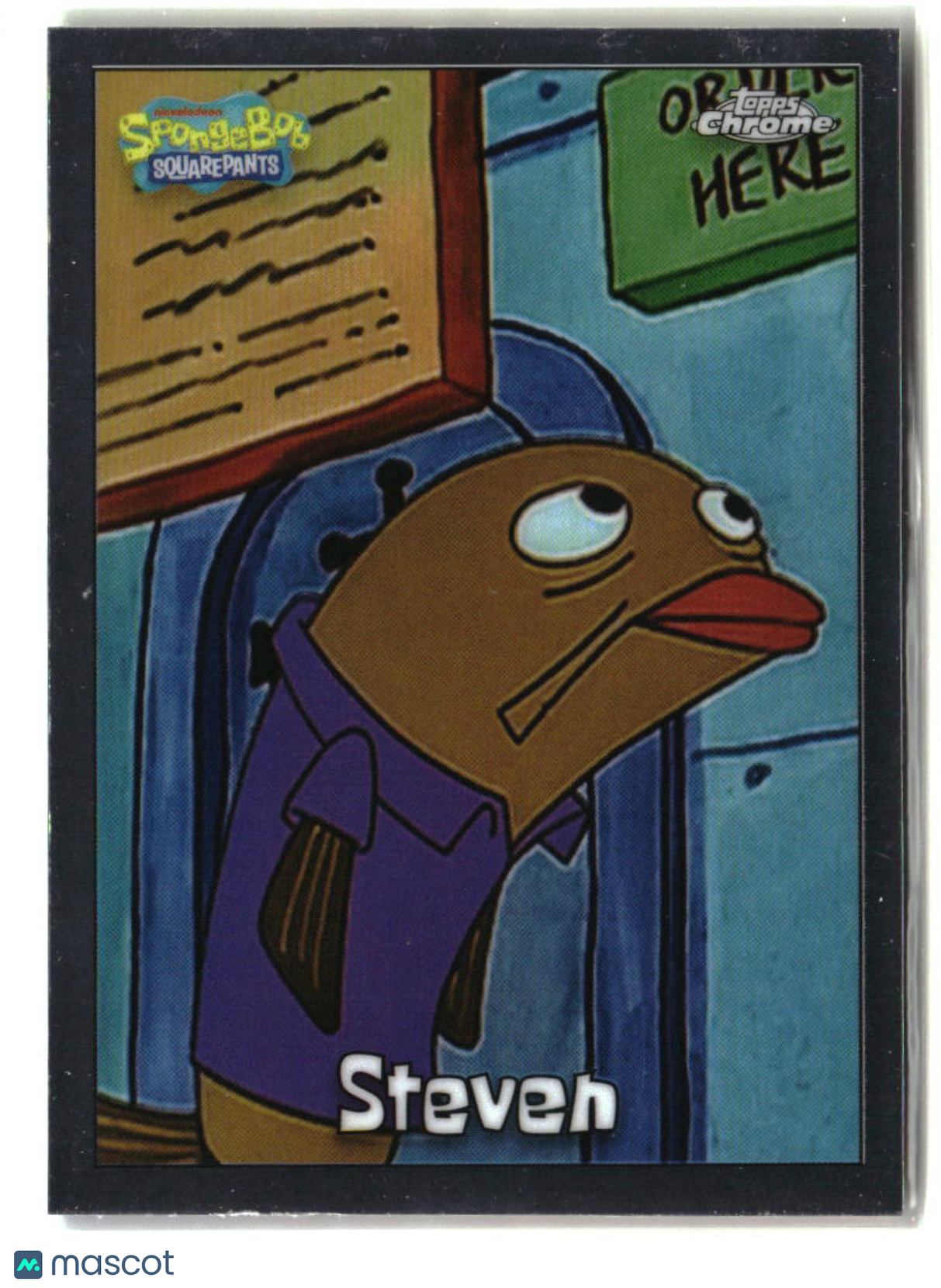 2025 Topps Chrome SpongeBob Steven #101