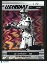 Joe Burrow 2021 Contenders Draft Legendary Contenders Blue Explosion #12 #/39