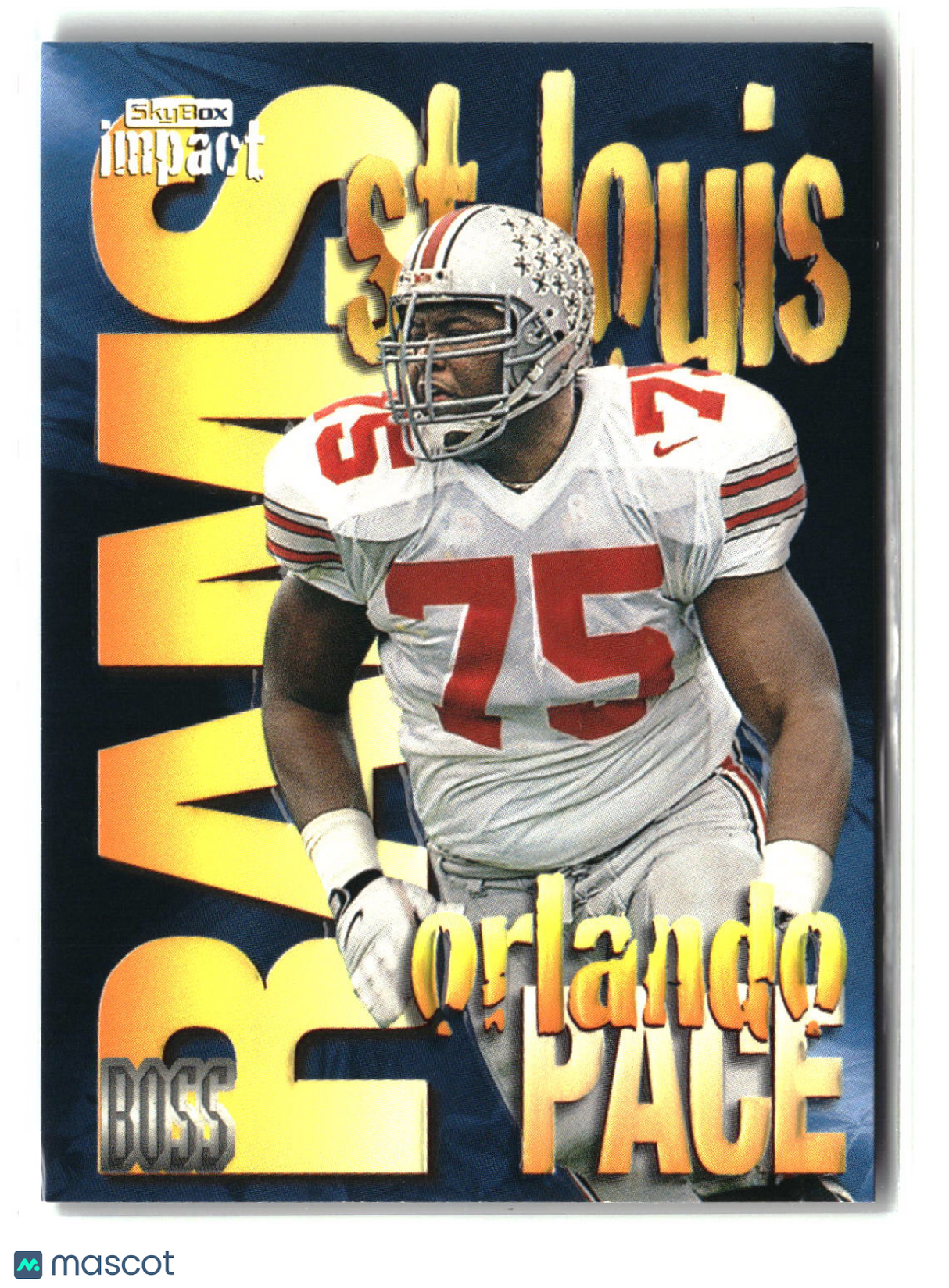 Orlando Pace 1997 SkyBox Impact Boss #18
