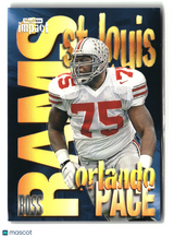 Orlando Pace 1997 SkyBox Impact Boss #18