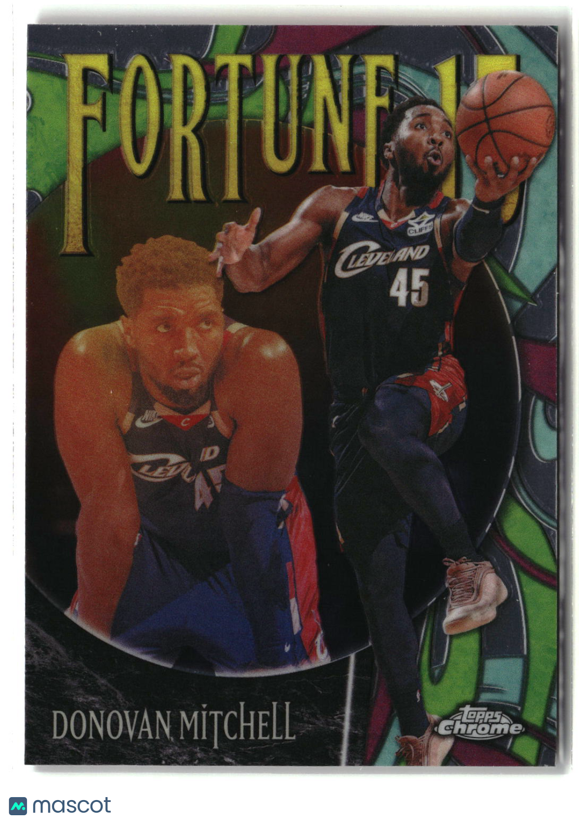Donovan Mitchell 2025-26 Topps Chrome Update Fortune 15 #F15-10