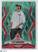 Kyle Shanahan 2025 Panini Phoenix Teal Lava Prizm #120 #/175