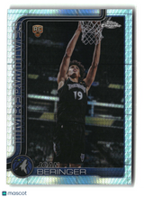 Joan Beringer 2025-26 Topps Chrome Update Prism Refractor #167