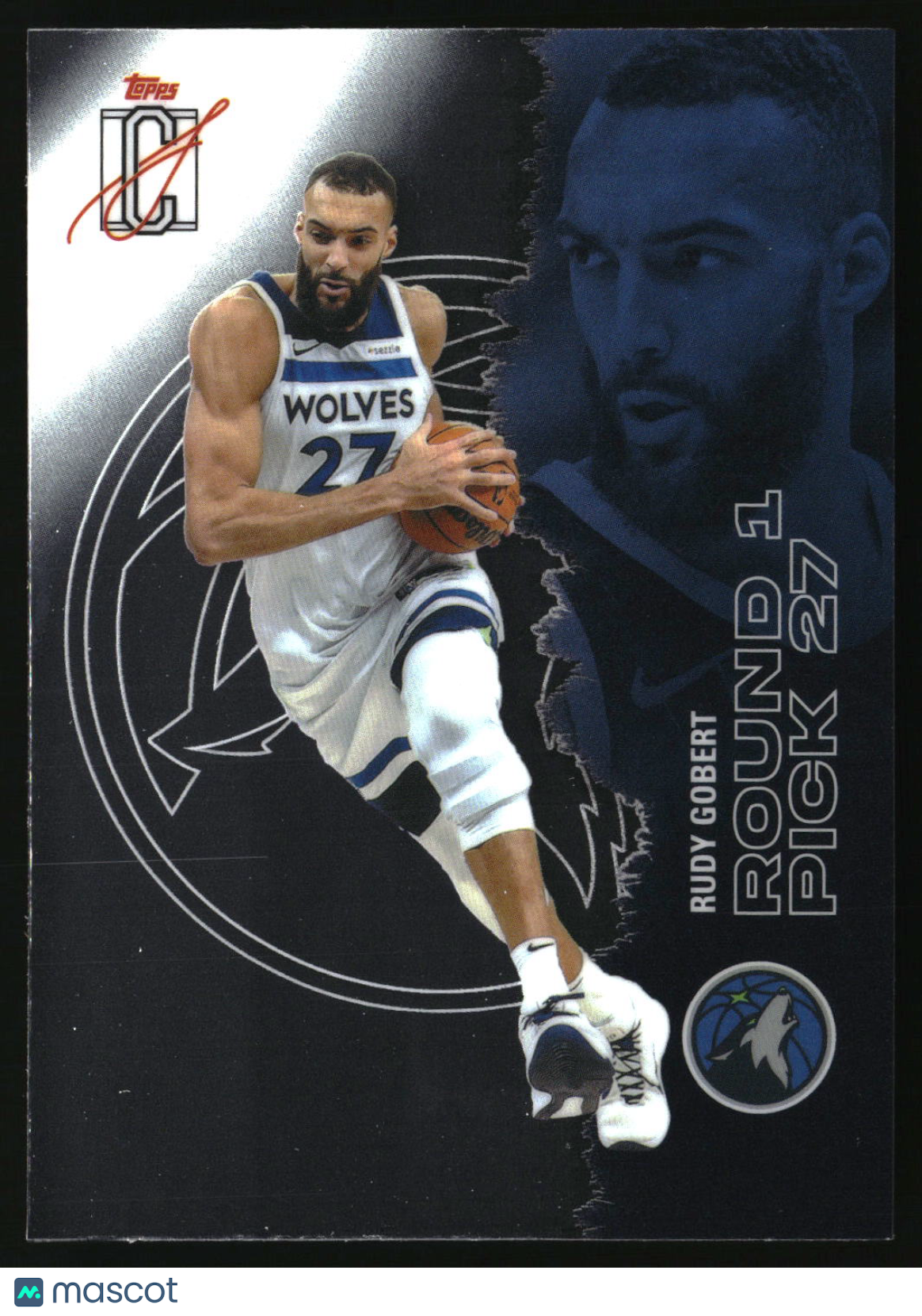 Rudy Gobert 2025-26 Topps Signature Class Chrome #96