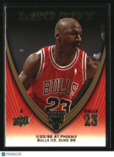 Michael Jordan 2008-09 Upper Deck Michael Jordan Legacy Collection #777
