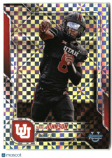 Nate Johnson 2025 Bowman University Chrome Xfractor #57