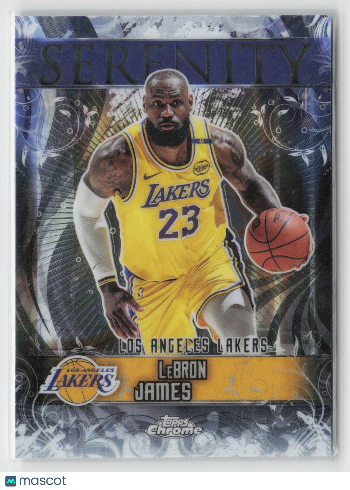 LeBron James 2025-26 Topps Chrome Serenity #SY-2