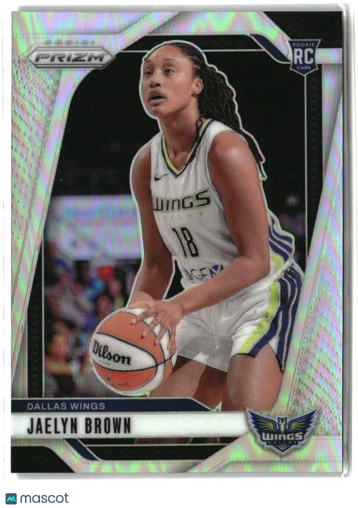 Jaelyn Brown 2024 Panini Prizm WNBA Silver Prizms #31