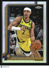 Andrew Nembhard 2025-26 Topps Chrome Refractor #97