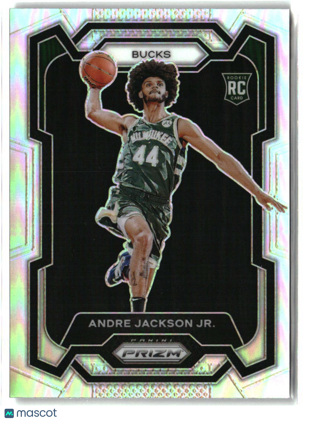 Andre Jackson Jr. 2023-24 Panini Prizm Prizms Silver #131