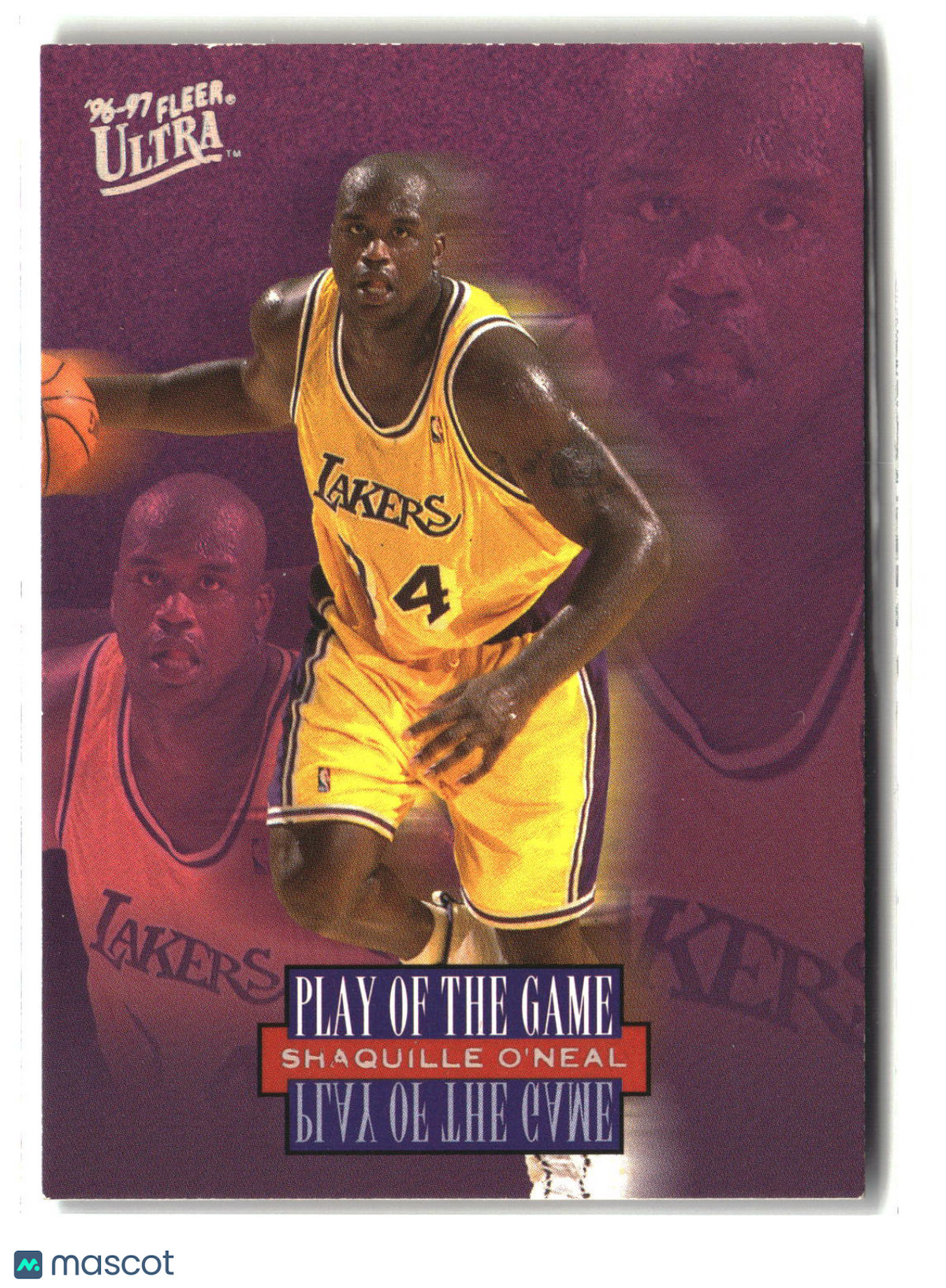 Shaquille O'Neal 1996-97 Ultra #296