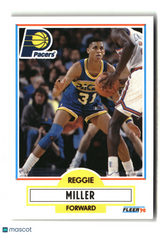 Reggie Miller 1990-91 Fleer #78