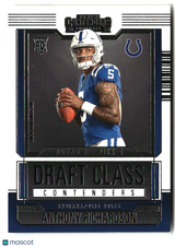 Anthony Richardson 2023 Panini Contenders Draft Class Contenders #1