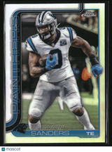 Ja'Tavion Sanders 2025 Topps Chrome - Topps Refractor #45