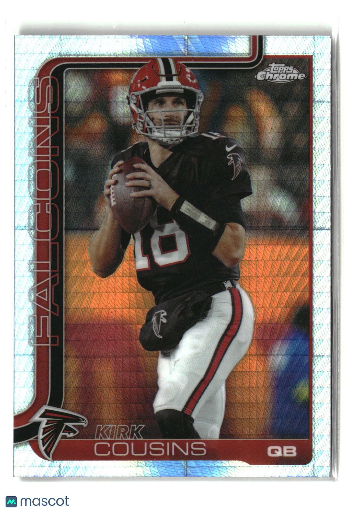 Kirk Cousins 2025 Topps Chrome Prism Refractor #13