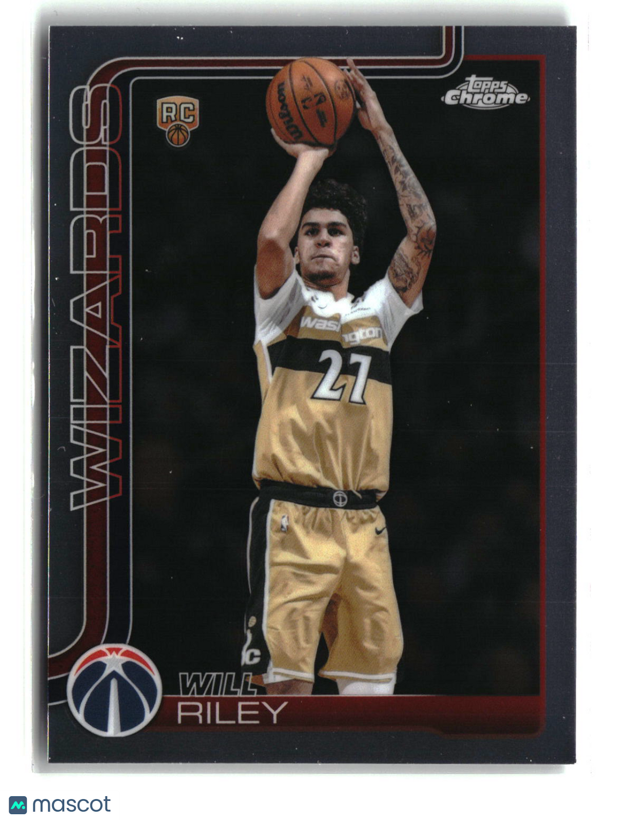 Will Riley 2025-26 Topps Chrome Update #171
