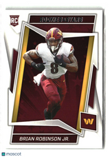 Brian Robinson Jr. 2022 Panini Rookies & Stars #122