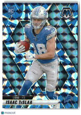 Isaac TeSlaa 2025 Panini Mosaic Mosaic Reactive Blue #319