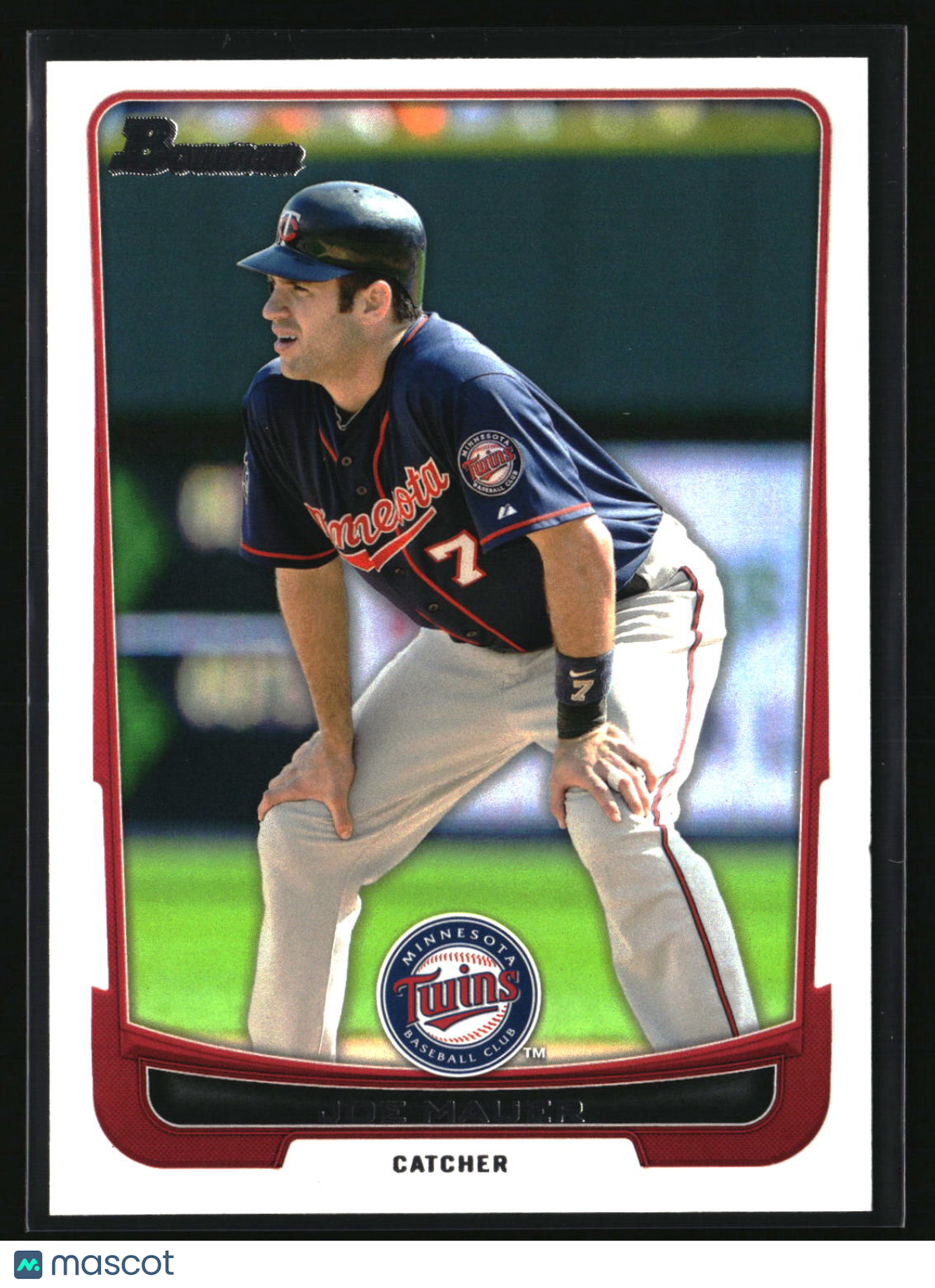 Joe Mauer 2012 Bowman #87