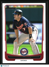 Joe Mauer 2012 Bowman #87