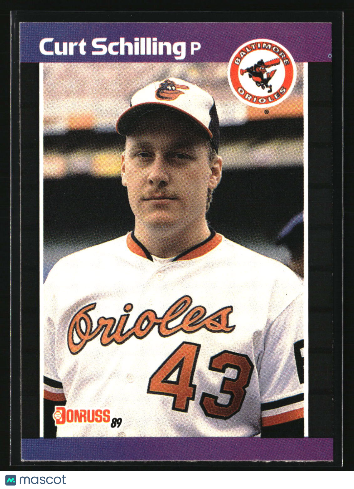 Curt Schilling 1989 Donruss #635