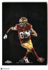 George Kittle 2025 Topps Chrome All Chrome Team #ACT-11