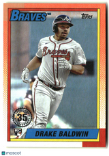 Drake Baldwin 2025 Topps Update 1990 Topps Baseball 35th Anniversary #U90-32