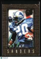 Barry Sanders 1996 Ultra Sensations Marble Gold #36