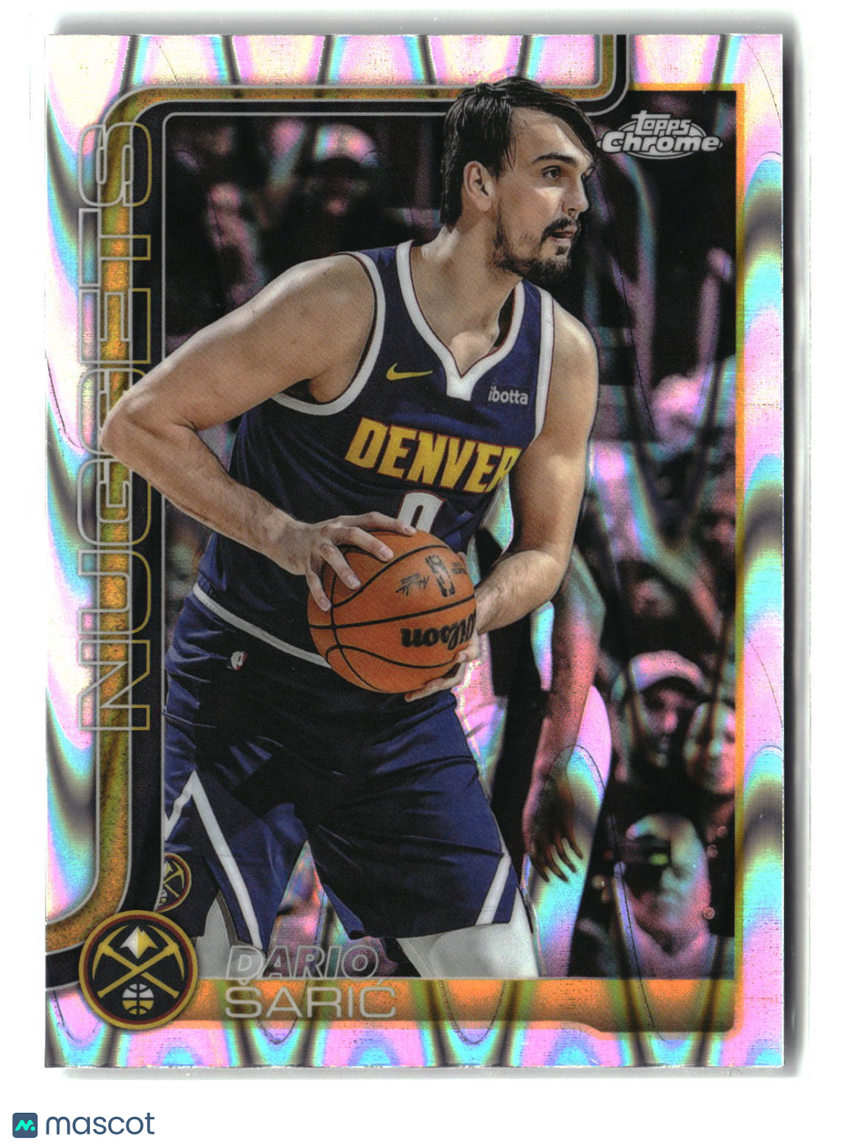 Dario Šarić 2025-26 Topps Chrome RayWave Refractor #77