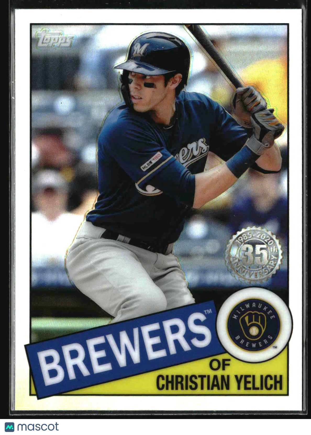 Christian Yelich 2020 Topps Chrome 1985 Topps Baseball #85TC-15