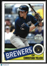 Christian Yelich 2020 Topps Chrome 1985 Topps Baseball #85TC-15