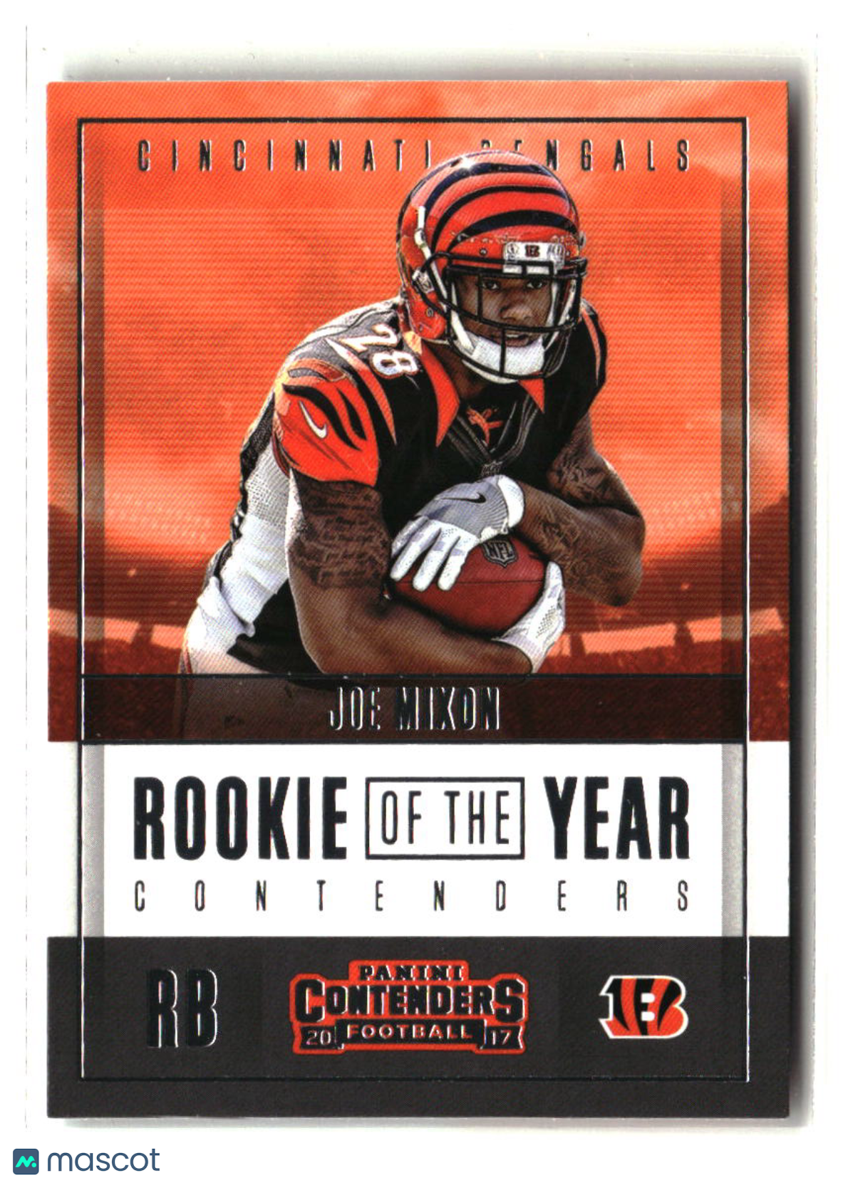 Joe Mixon 2017 Panini Contenders Rookie of the Year Contenders #RY-9