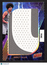 Jarrett Allen 2021-22 Panini NBA Player of the Day Jumbo Materal Prime /30 #JA
