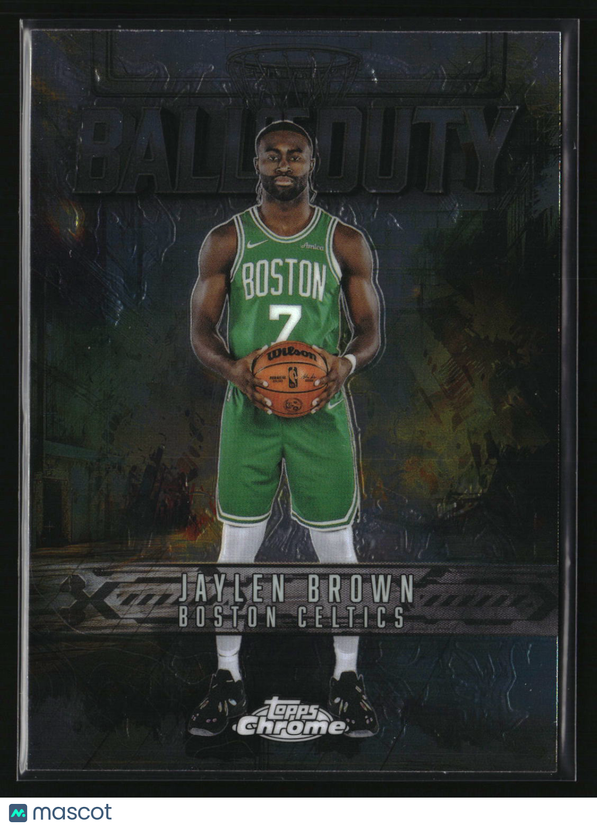 Jaylen Brown 2025-26 Topps Chrome Ball of Duty #BD-5