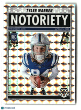 Tyler Warren 2025 Panini Mosaic Notoriety Mosaic #25