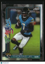 Brian Thomas Jr. 2025 Topps Chrome Future Stars Refractor #FS-4