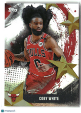 Coby White 2025-26 Topps Stars of the NBA #SA-16