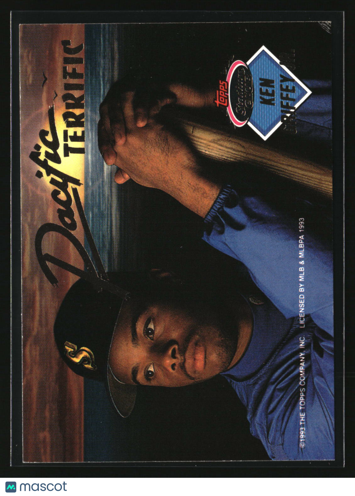 Ken Griffey Jr. / Darryl Strawberry 1993 Stadium Club Superstar Duos #NNO