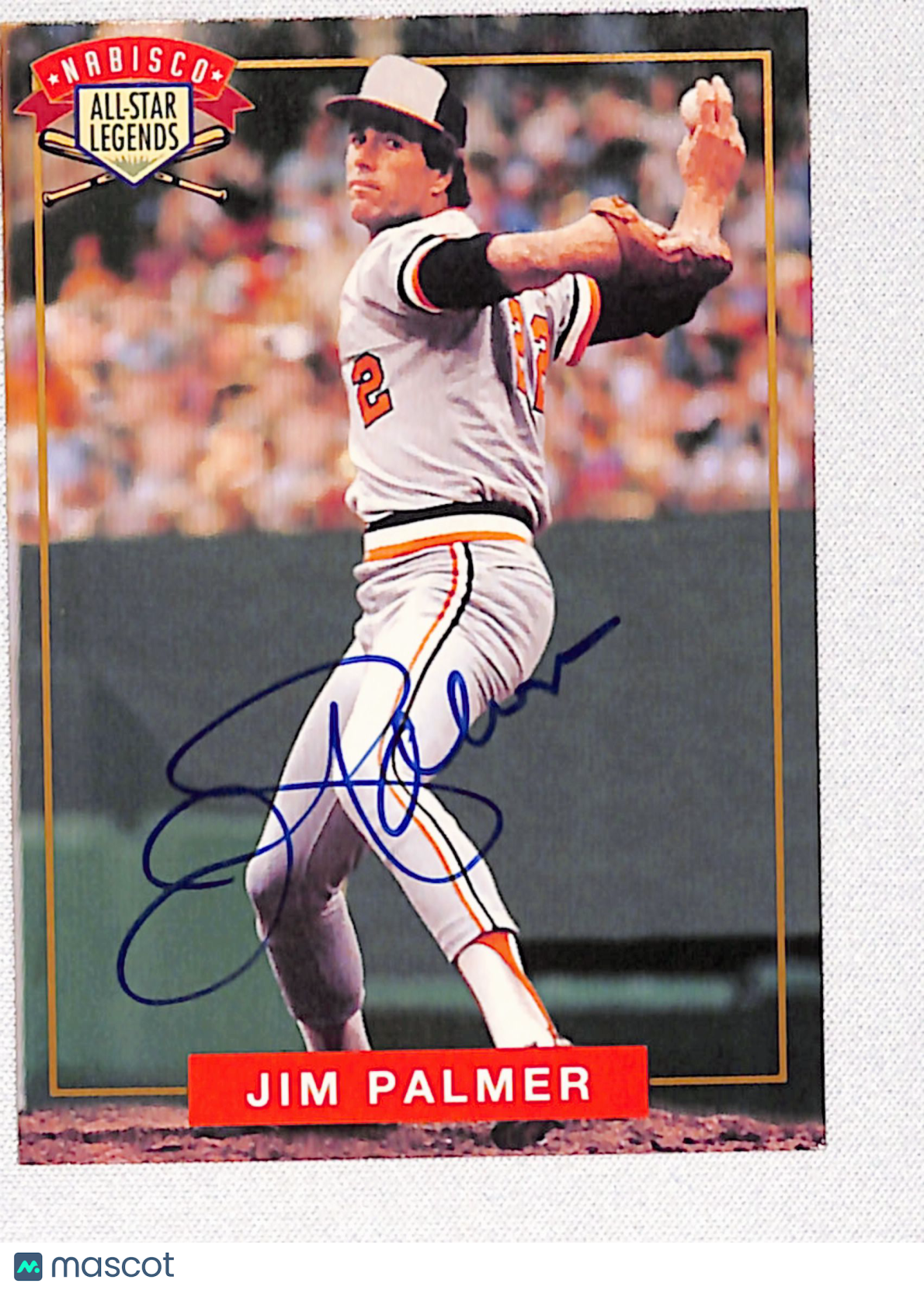 Jim Palmer 1994 Nabisco All-Star Legends Autographs #NNO