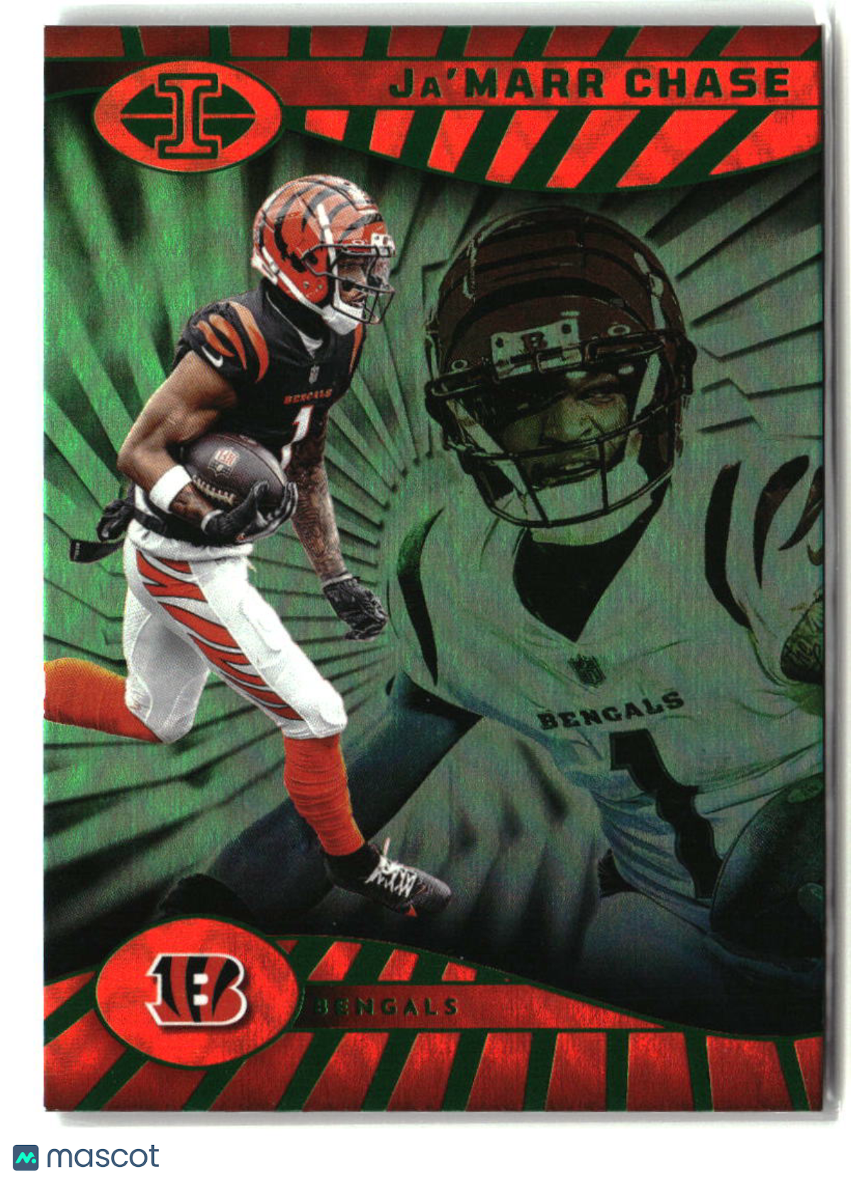 Ja�Marr Chase 2024 Panini Illusions Emerald Trophy Collection #17