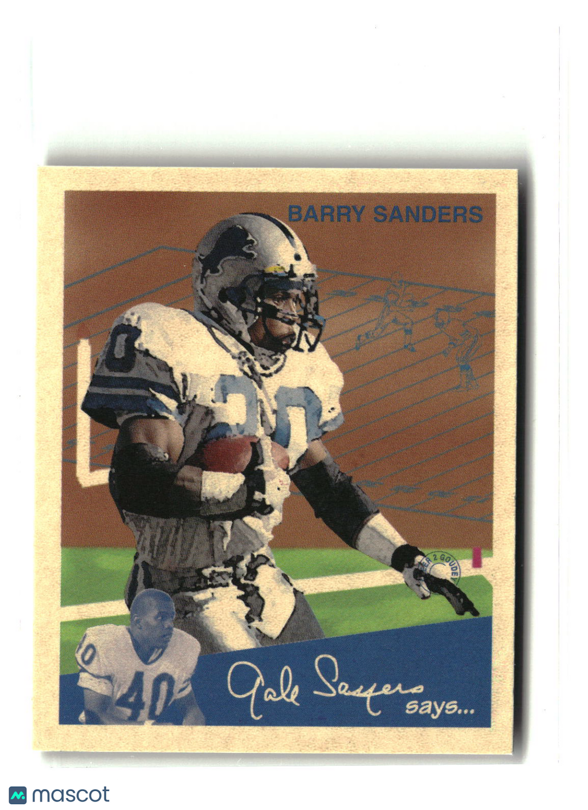 Barry Sanders 1997 Fleer Goudey II #20