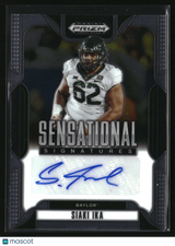 Siaki Ika 2025 Panini Prizm Draft Picks Sensational Signatures #SS-SIA