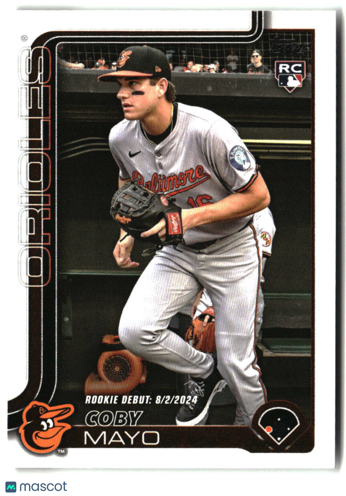 Coby Mayo 2025 Topps Update #US282