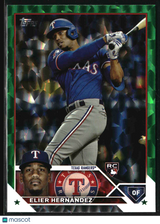 Elier Hern�ndez 2023 Topps Update Green Foil #US304 #/499