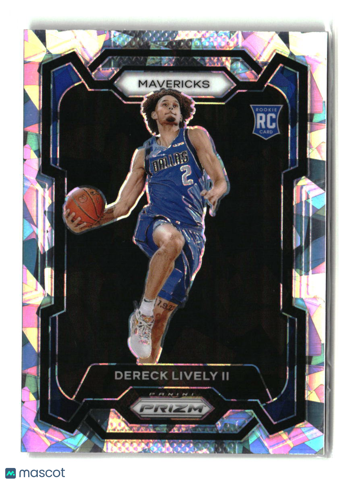 Dereck Lively II 2023-24 Panini Prizm Prizms Ice #163