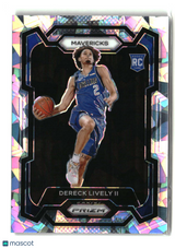 Dereck Lively II 2023-24 Panini Prizm Prizms Ice #163