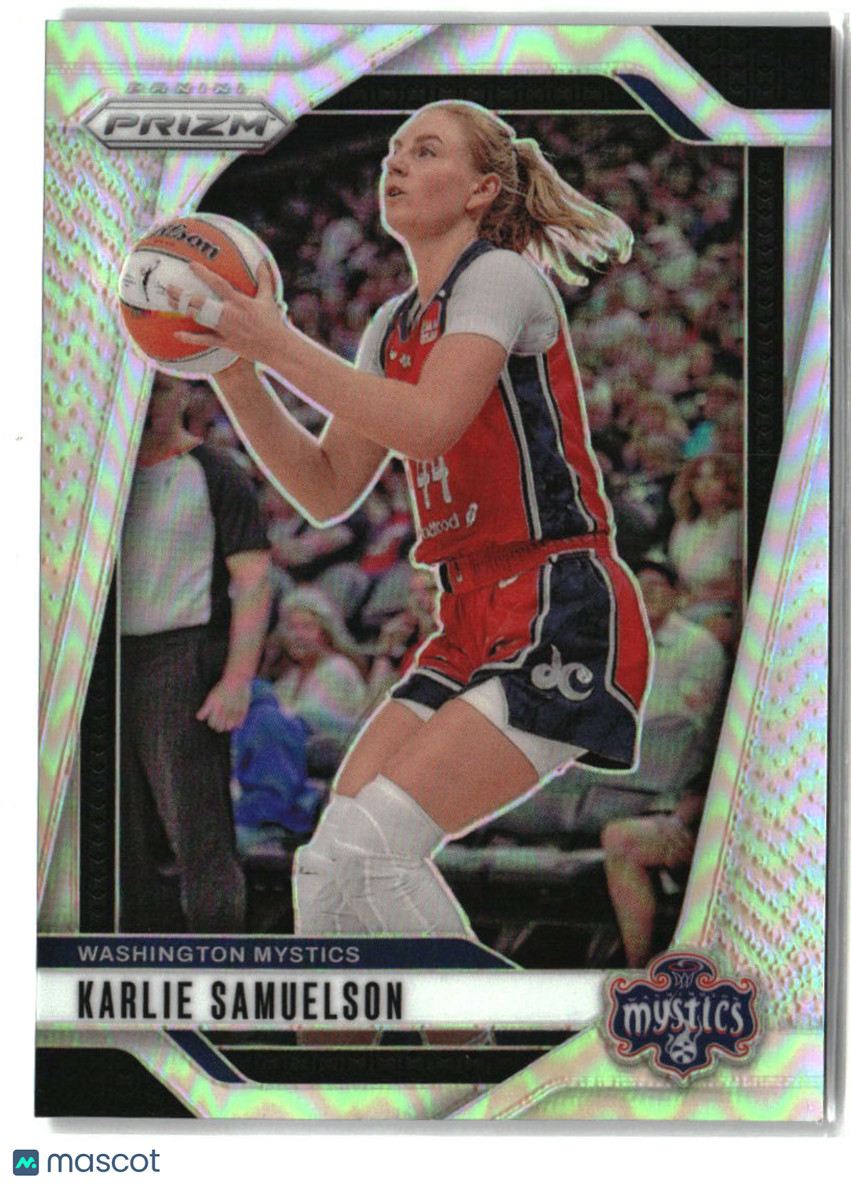 Karlie Samuelson 2024 Panini Prizm WNBA Silver Prizms #82