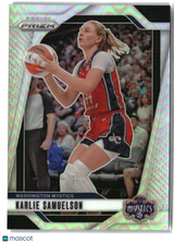 Karlie Samuelson 2024 Panini Prizm WNBA Silver Prizms #82
