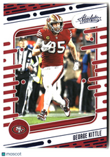 George Kittle 2024 Panini Absolute Blue #92