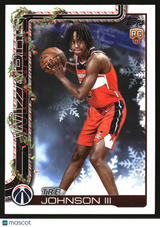 Tre Johnson III 2025-26 Topps Holiday #H166